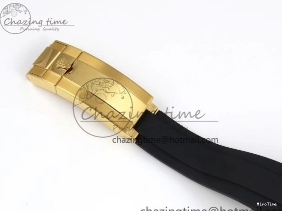 MiroTime 0220 Efficient Daytona 116518 Clean 1:1 Best Edition YG Dial on Oysterflex Rubber Strap SA 1673